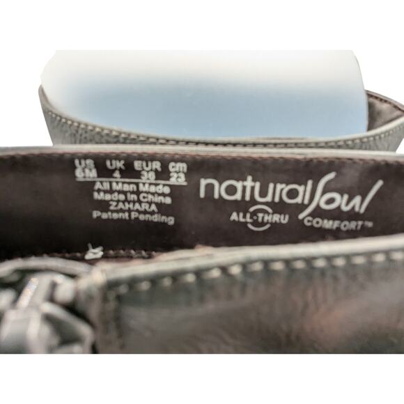 Natural Soul Riding Boot 6M Naturalizer Zahara Faux Leather Vegan - Picture 6 of 10